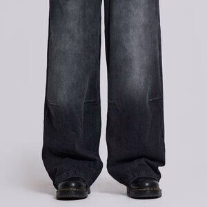 Baggy black jeans from Jaded
